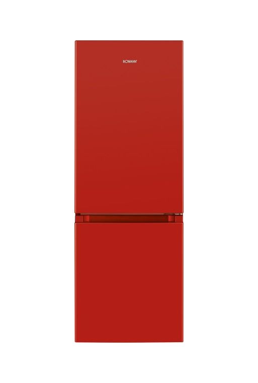 Bomann KG320.2B punainen jääkaappipakastin 143cm